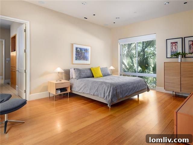 Bluffview Texas Modern Design 16 Inviting Hallway with Architectural Lighting