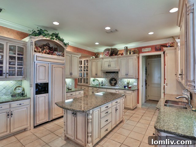 Open Kitchen, Breakfast, and Family Room