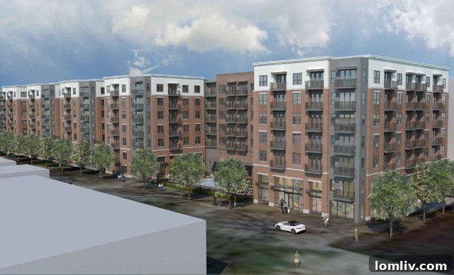 Oak Lawn Committee Envisions Signature Development Near Crescent Court 9 William B. Travis TAG Academy Expansion Render