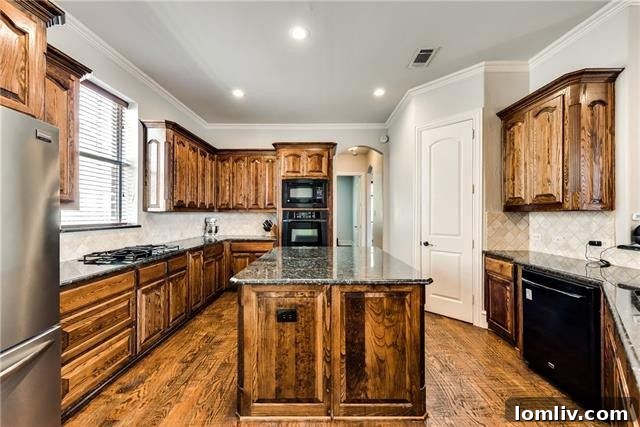 Spacious master bedroom in 4518 Siena Drive Frisco, designed for comfort and relaxation