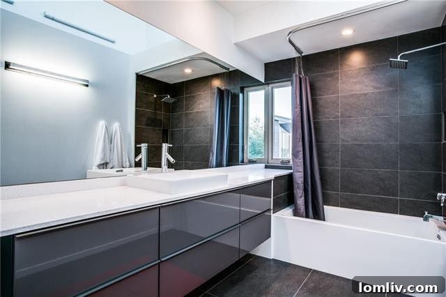 Master Bathroom with Dual Sinks