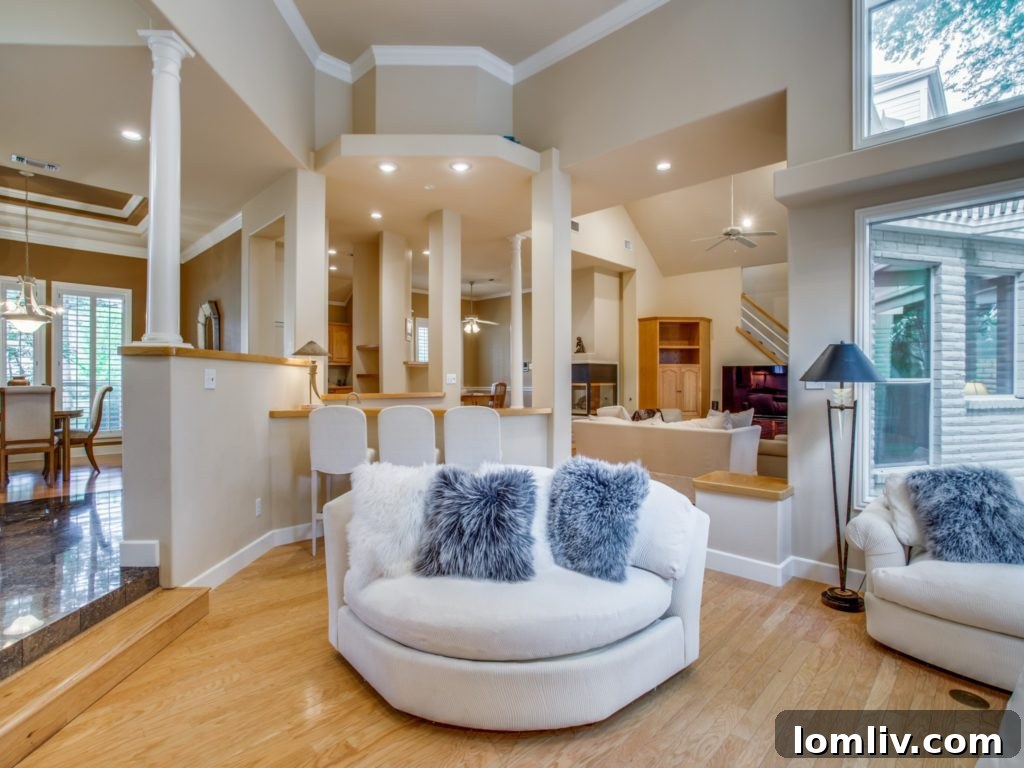 Rear exterior of 824 Timber Ridge Drive with a view of the patio and garden