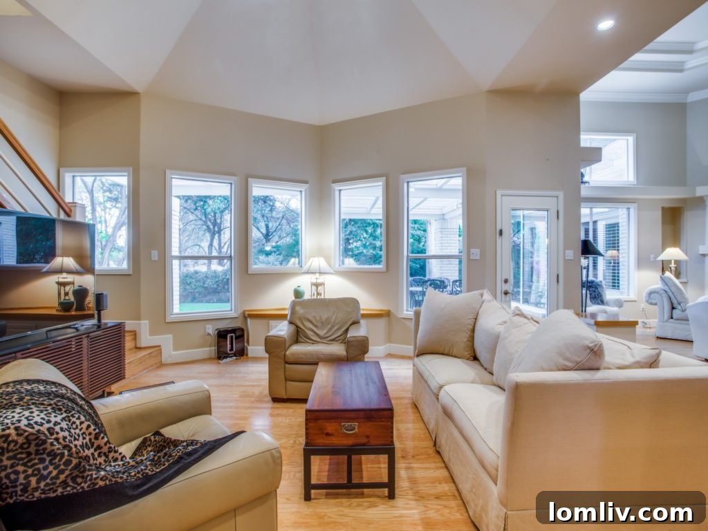 Detailed architectural view of the home's exterior at 824 Timber Ridge Drive, highlighting design elements