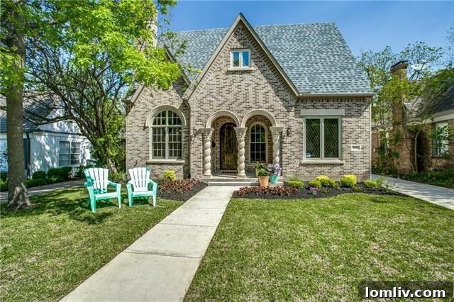 5251 Monticello Ave - Exterior of New Construction Tudor Home