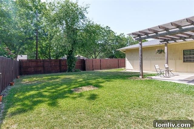 700 Palmer Place, Richardson Heights Home Backyard Space