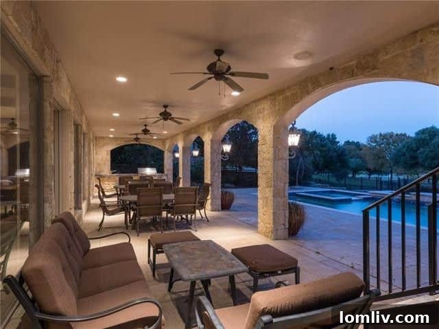 Luxurious master bathroom with soaking tub and dual vanities
