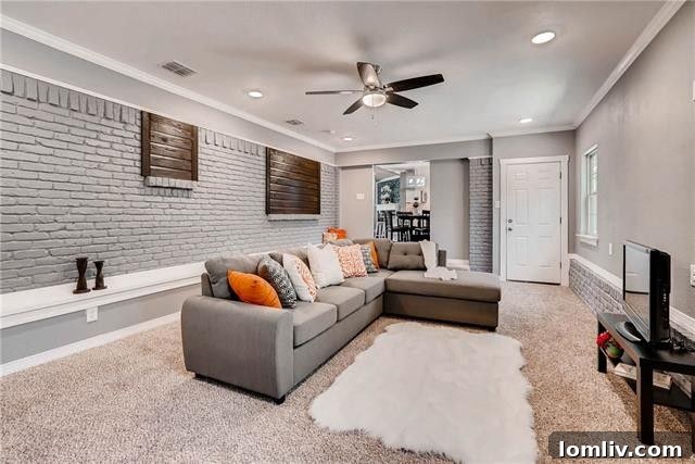 Another bright and inviting secondary bedroom, ready for personal touches