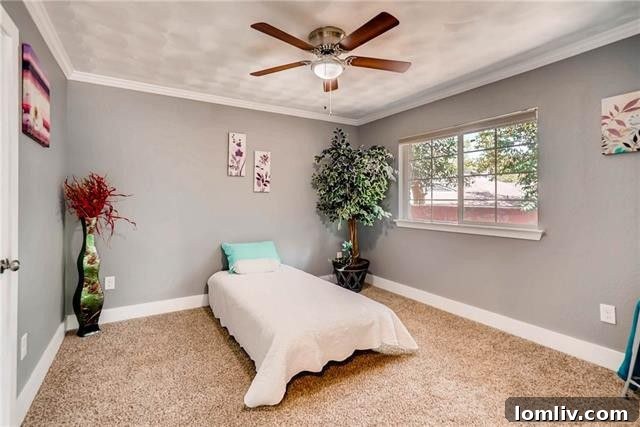 View of the serene Wynnewood North neighborhood street lined with mature trees