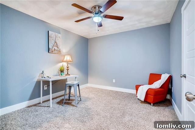 Corner view of the renovated house situated on a large, picturesque lot