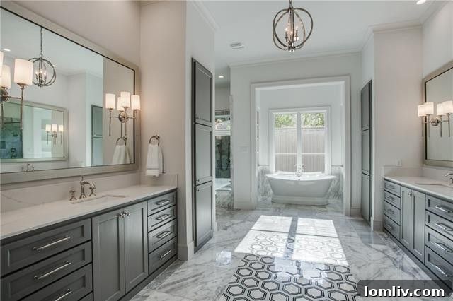 Gourmet kitchen featuring marble countertops and high-end appliances in a luxury Dallas home.