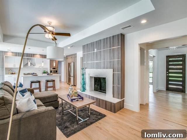 Bright and airy open-concept living space at 5232 Meadow Crest Dr.