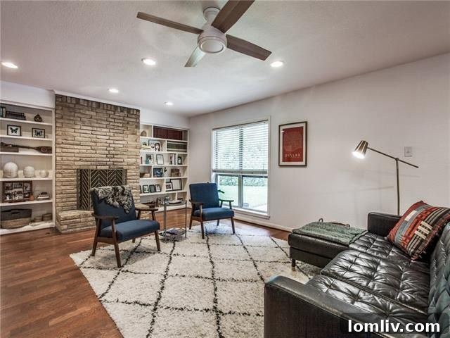 Oak Cliff Midcentury Gem: Kiest Park Nature Steps Away 2 Stunning Midcentury Modern Home at 2832 Ilahe Drive in Kiestwood, Oak Cliff
