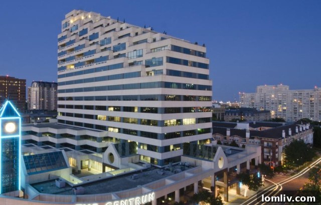 Massing study of Preston Place proposal, 20 stories tall