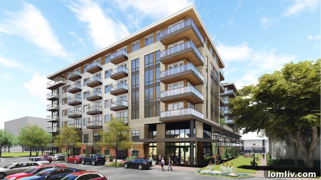 Architectural drawing of The Diplomat's street view