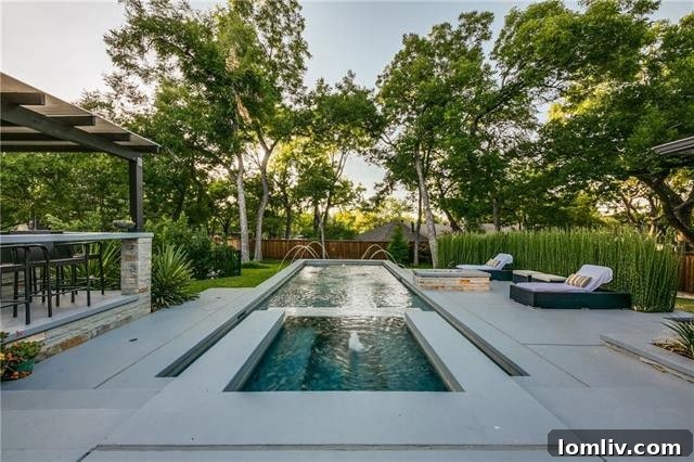 Stunning Dallas Home Exterior with Lush Landscaping