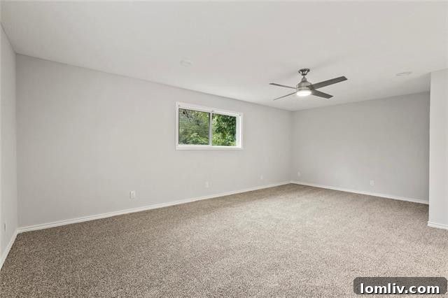 Updated Master Bathroom with Granite Vanity
