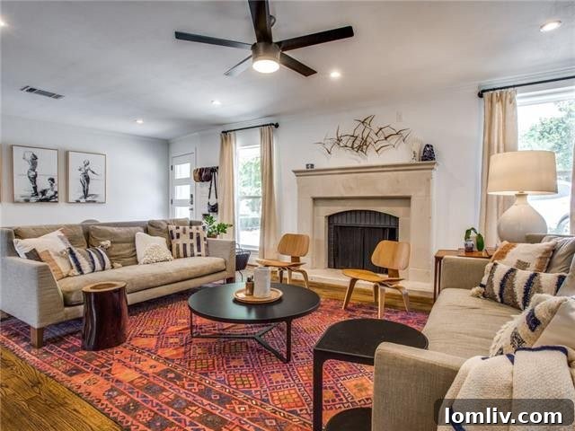 Master Bedroom with Designer Touches