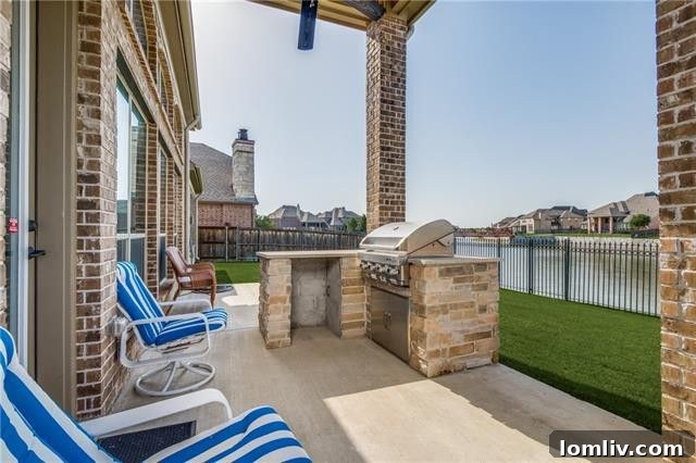 Inviting front entrance of the home, featuring lush landscaping and a welcoming pathway.