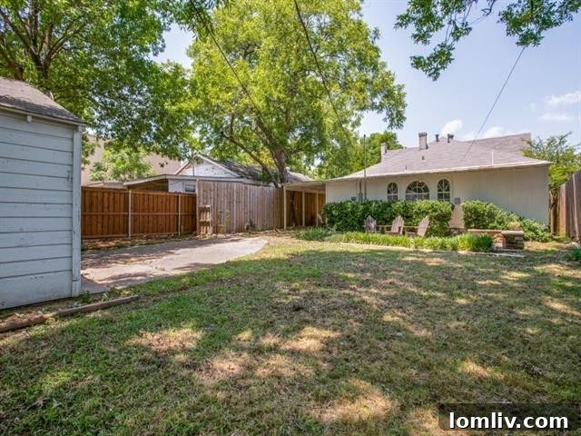 Elmwood Homes High Life or Hidden Gem 12 1210 Newport Ave Elmwood Stone Paved Patio Backyard