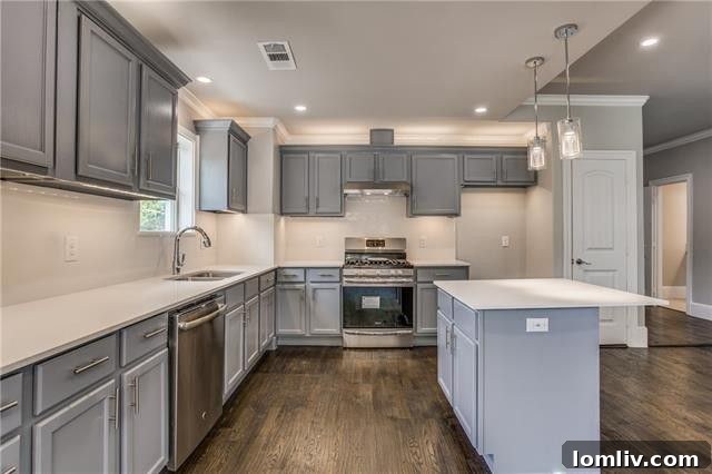 1206 Ferndale Ave Elmwood Gourmet Kitchen Shaker Cabinets