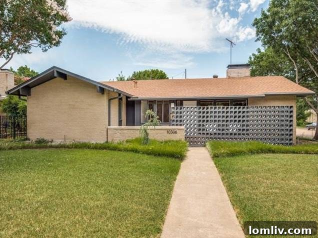 Architectural Brilliance - Midcentury Modern Church Road Home