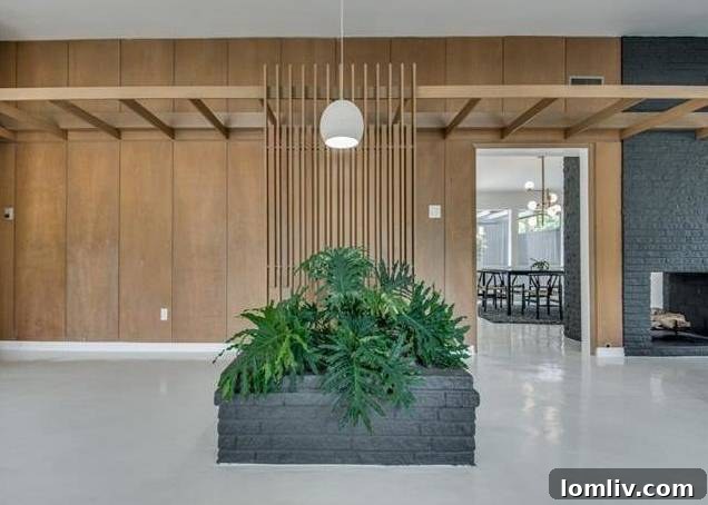 Bright and Open Living Spaces in East Dallas Midcentury Home