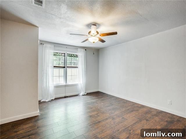 Spacious Master Bedroom Retreat