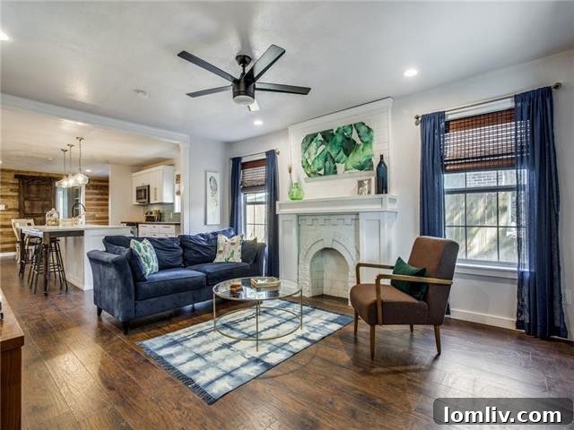 Modern Kitchen with Quartz Island at 1219 S Waverly Dr