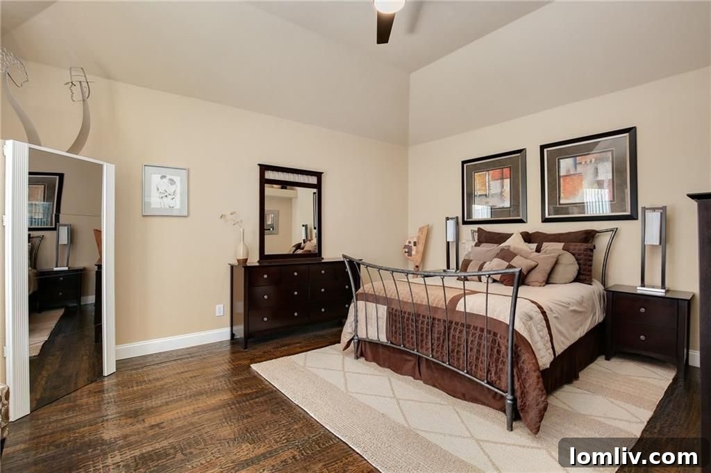 Master Bedroom Architectural Details