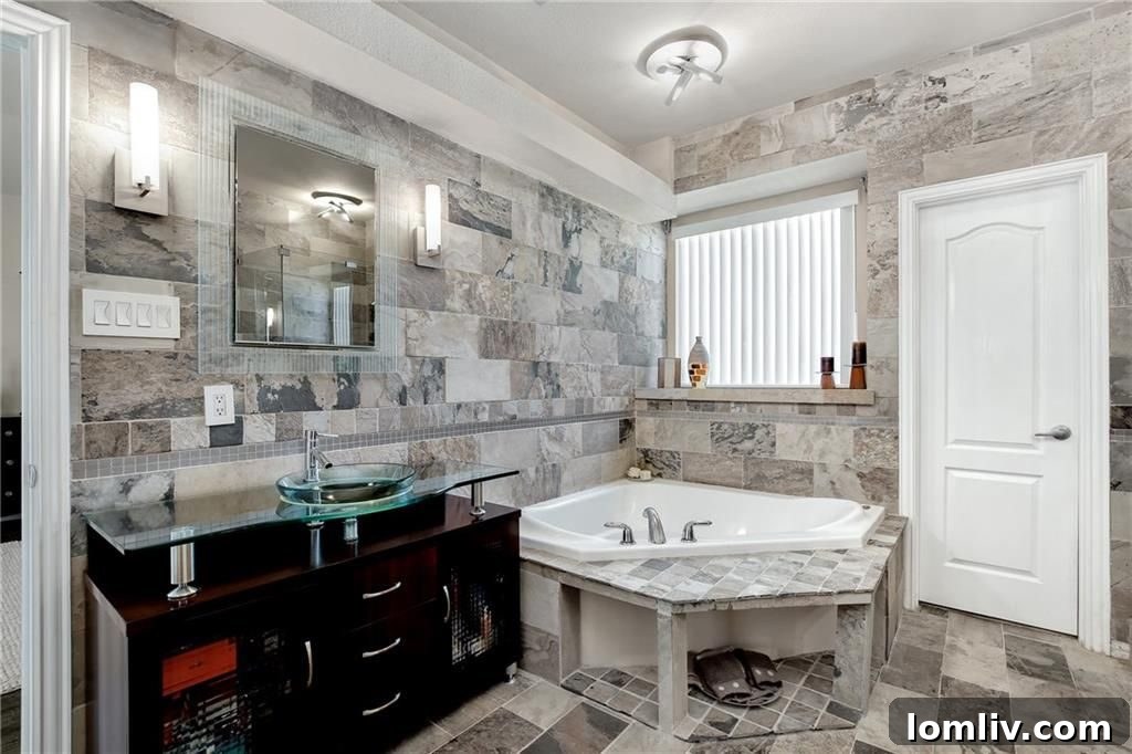 His and Hers Vanities in Master Bath