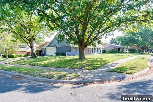 The spacious two-car side-entry garage, offering convenience and additional storage space.