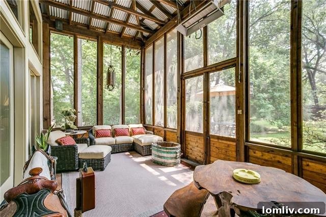 Stunning exterior of a unique Forest Hills estate with mature landscaping, 8238 Forest Hills Blvd Dallas