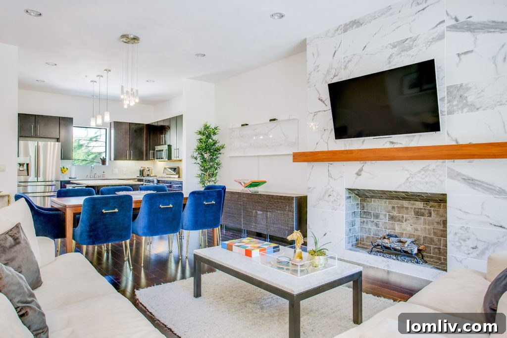 Luxurious Master Bedroom and Ensuite Bathroom at 4111 Newton