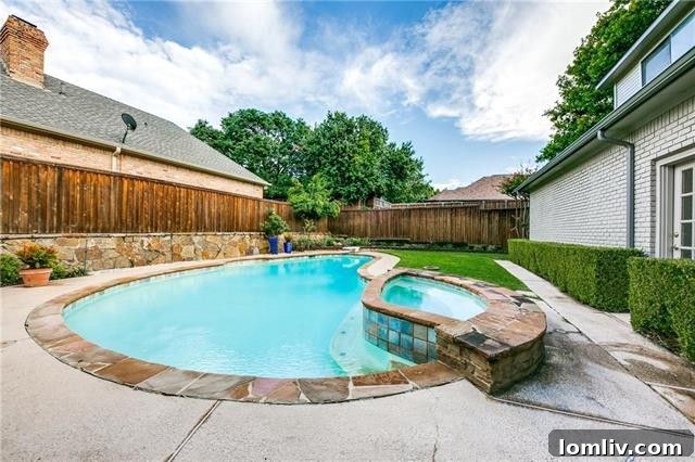 Private Pool Far North Dallas Home