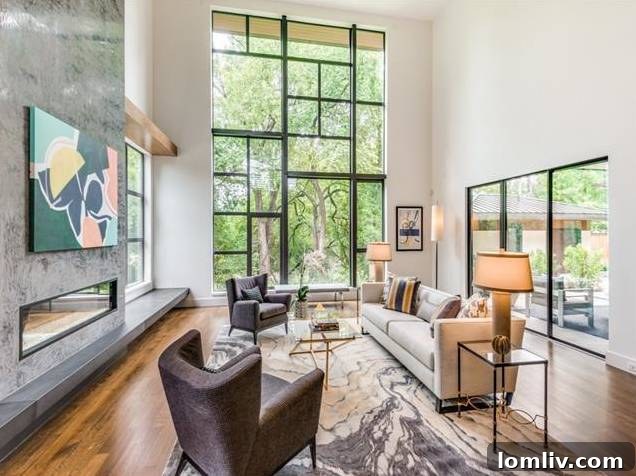 Expansive Windows Luxury Home