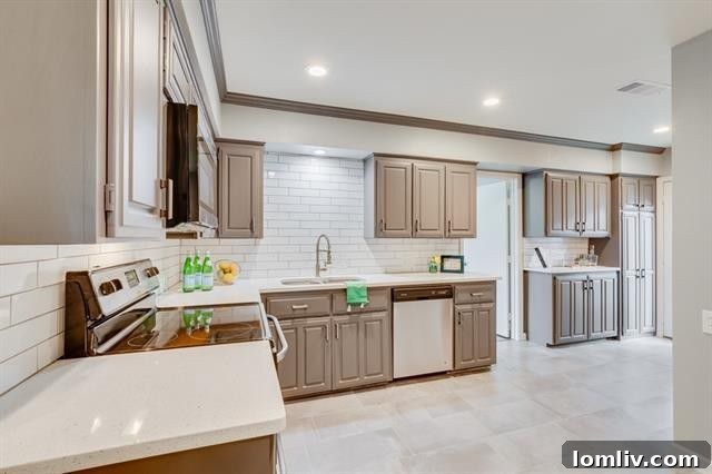 Spacious Bedroom with Hardwood Flooring