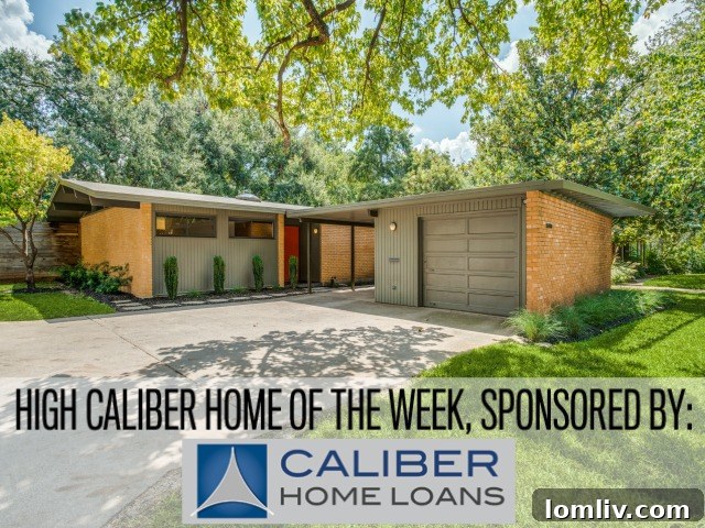 Midcentury Modern Home in Lake Terrace, East Dallas