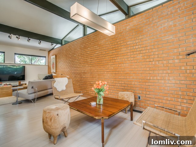 Bright and airy living space, showcasing modern furniture