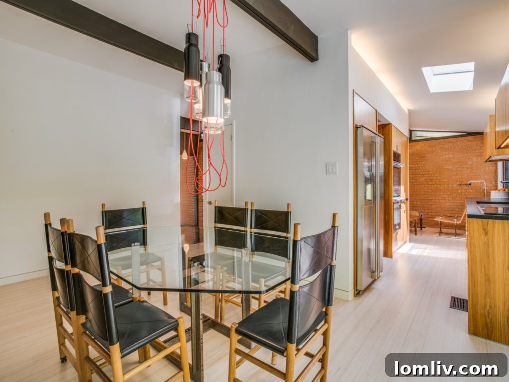 Contemporary interior design with minimalist aesthetics