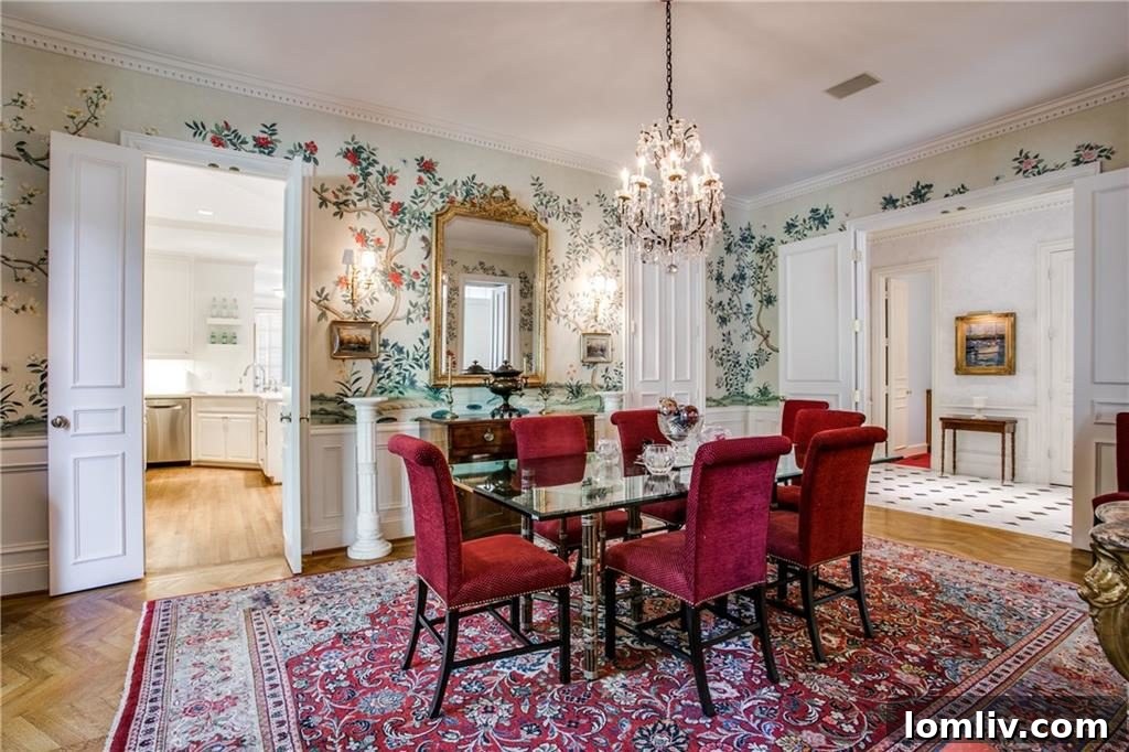 Interior Hallway of Tanya Foster's Park Cities Home