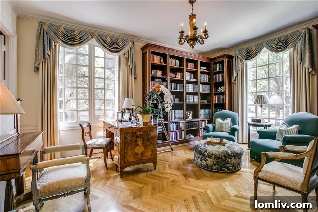 Tanya Foster's Home Office Desk Area