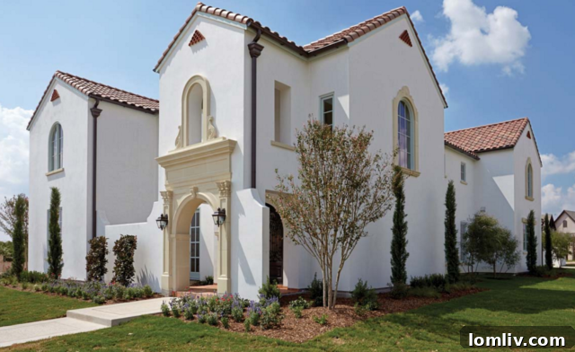 Elegant staircase in a contemporary luxury home designed by HGC Residential