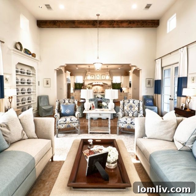 Refined hallway with architectural details inside an HGC residence