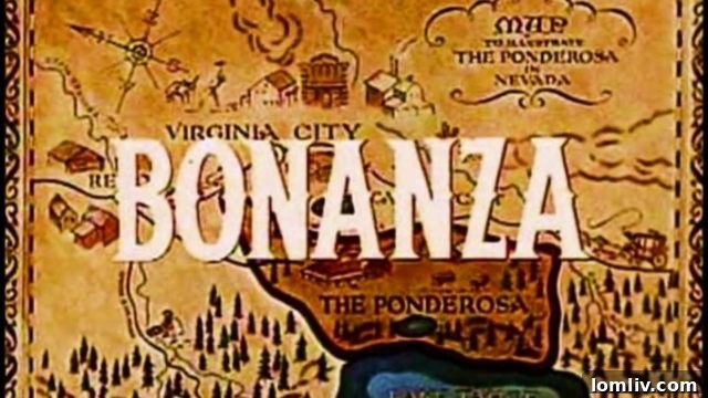 Interior shot of the Ponderosa II living room, showcasing a fireplace and classic mid-century ranch decor.