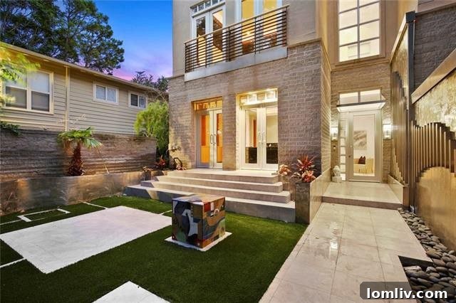 Luxury Modern Townhome Dallas - 3625 Brown Street Exterior