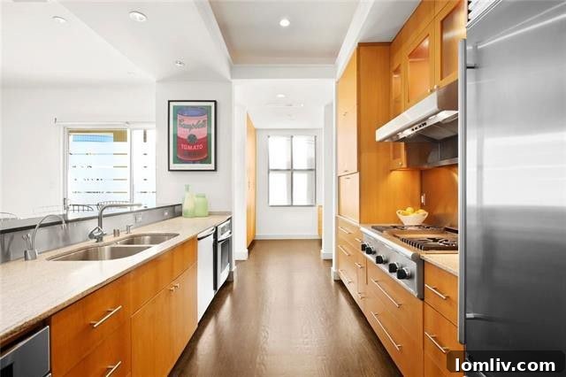 Luxury Modern Townhome Dallas - Ample Kitchen Storage