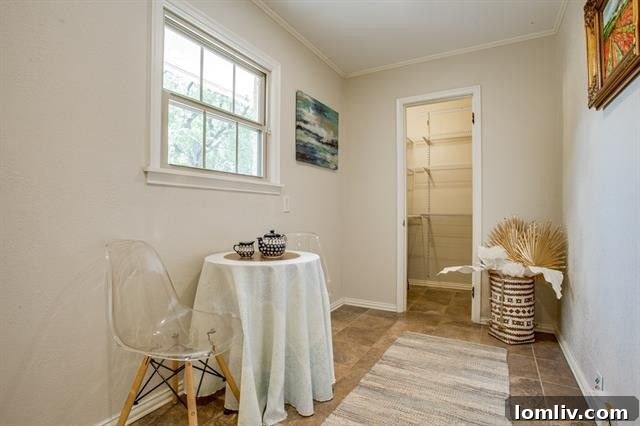 Spacious laundry area within the utility room at 1918 Newport Ave