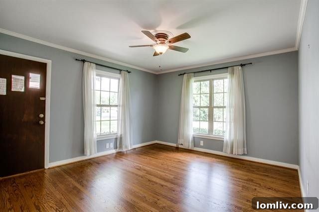 Aerial view of the neighborhood showing green spaces around 1918 Newport Ave