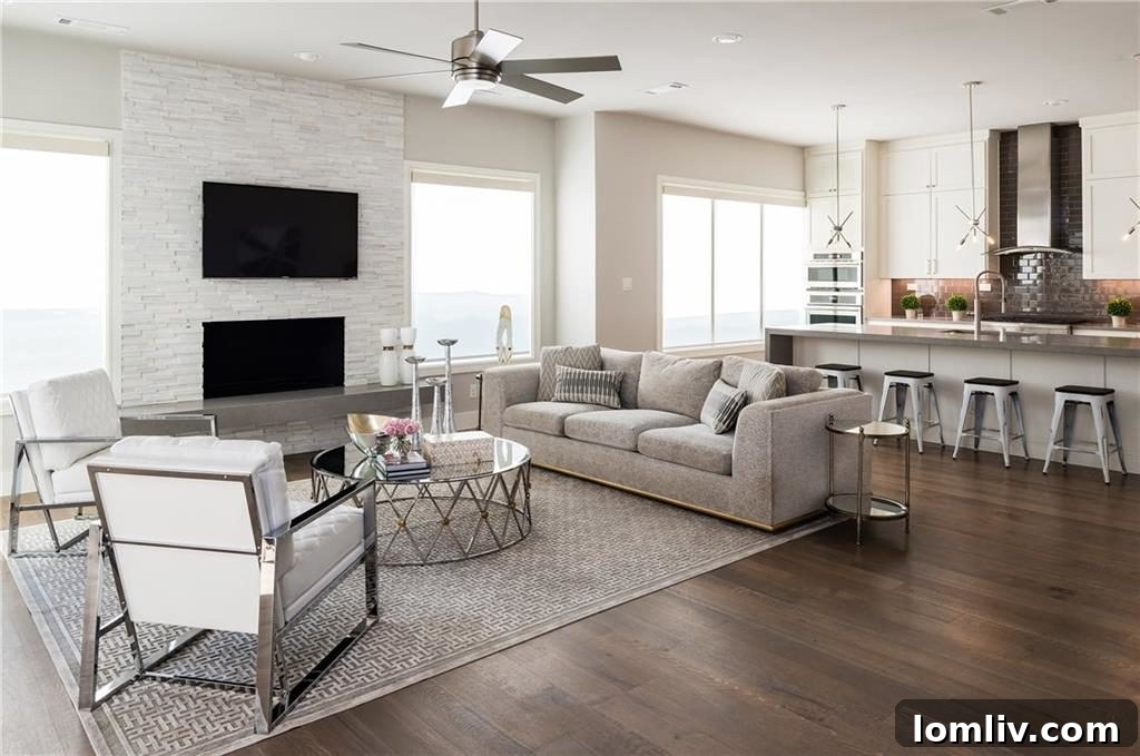 Bentley Place living room