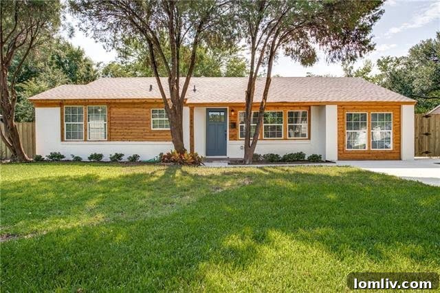 Wynnewood Ranch: Expansive Design Meets Modern Elegance 2 Stunningly Renovated Wynnewood Home Exterior